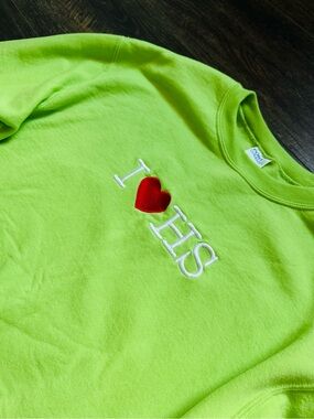 HARRY STYLES Embroidered Sweatshirt L